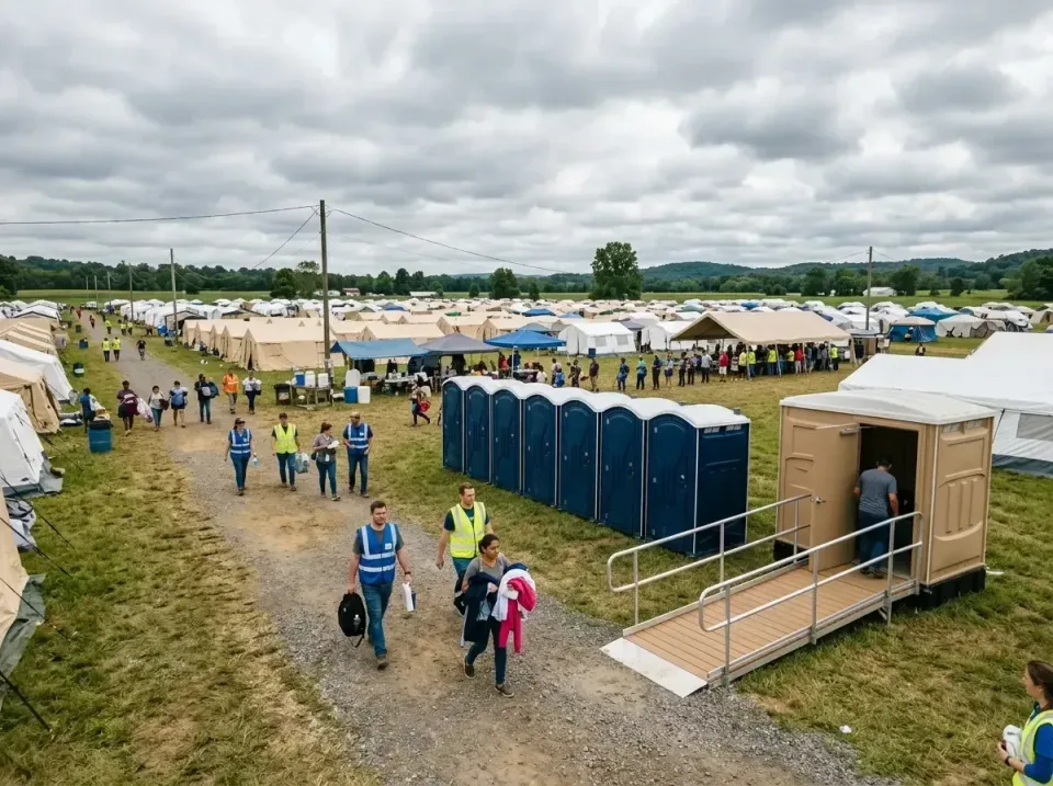 disaster-relief-camp-restrooms-010 — frequently asked questions, Dumpster & Portable Bathrooms Rental in Southern Gateway, VA